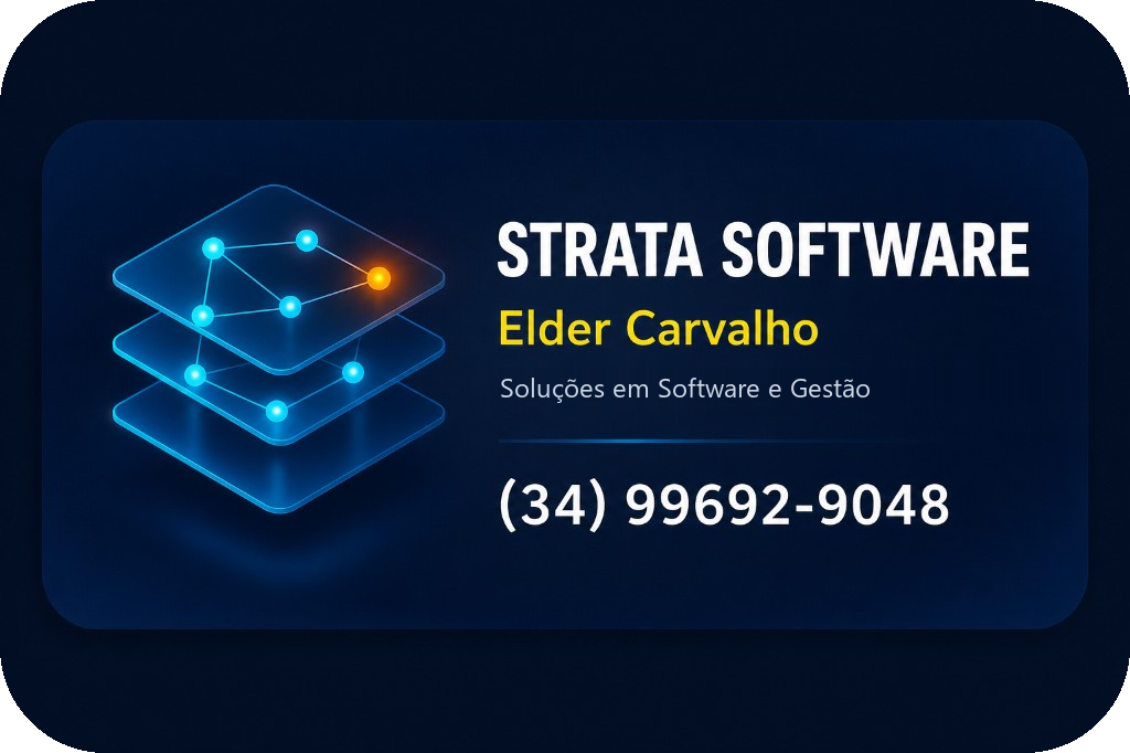 STRATA Software — Soluções em Software e Gestão — Elder Carvalho — (34) 99692-9048